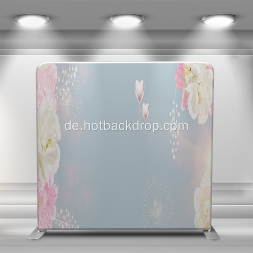 Pink Rose Event Party Hintergrund Display Bannerstand